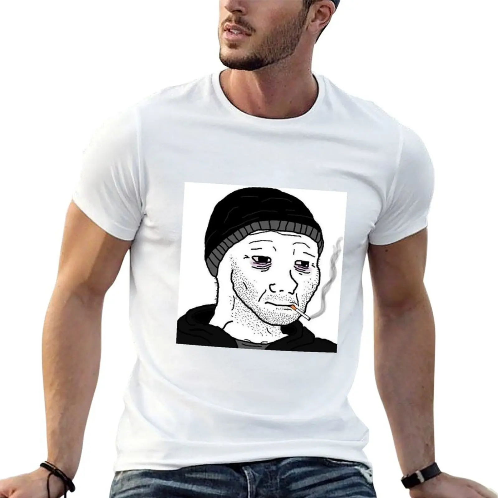 

Doomer Wojak T-Shirt man t shirt designer man t shirts for men casual T-Shirt
