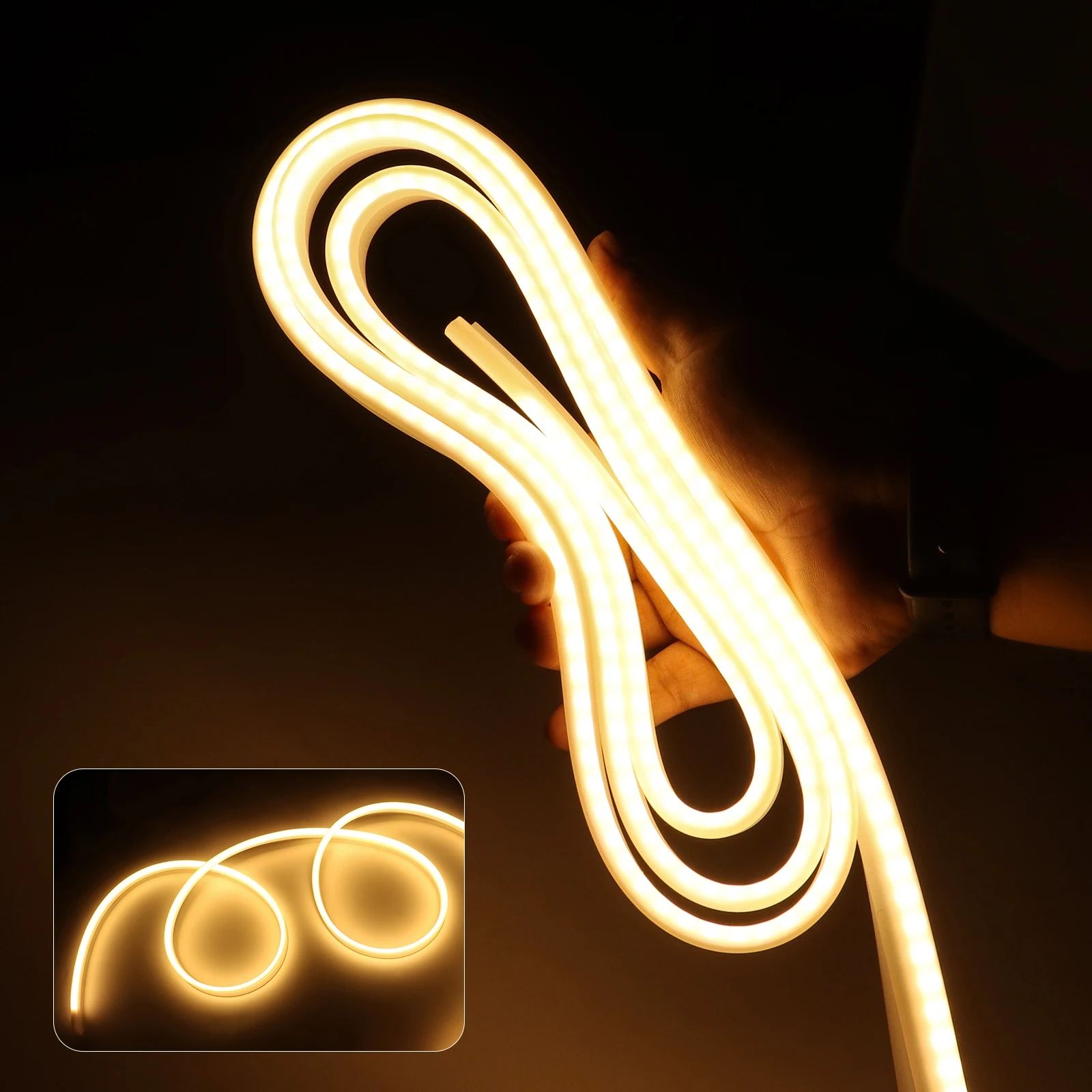 For Tesla Model YL Model Y Juniper 2026 2027 2028 Front Trunk Ambient Surround Trim Bright LED Strip Lamp Car Accessories