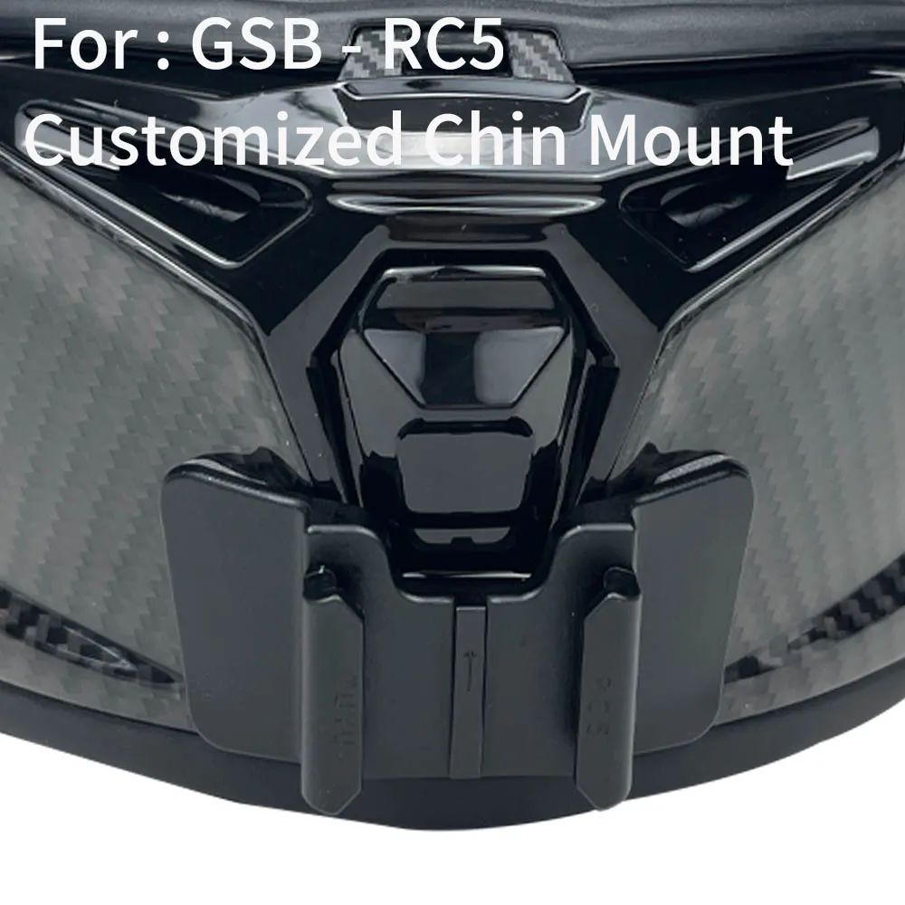 خوذة دراجة نارية مخصصة من الألومنيوم مثبتة على الذقن لـ GSB V73 XP22 r5 ، ملحقات لـ GoPro Hero 12 ، 11 ، 10 ، Insta360