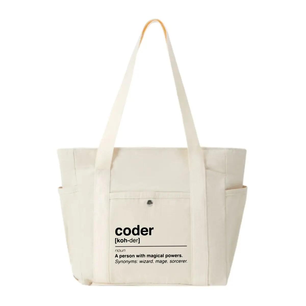 

Сумка на одно плечо Coder Definition с несколькими карманами, легкий дизайн для офиса и поездок на работу