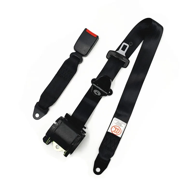 

Universal Retractable 3-Point Car Seat Belt Adjuster Emergency Lock Driver Safety Belt Auto Accessories