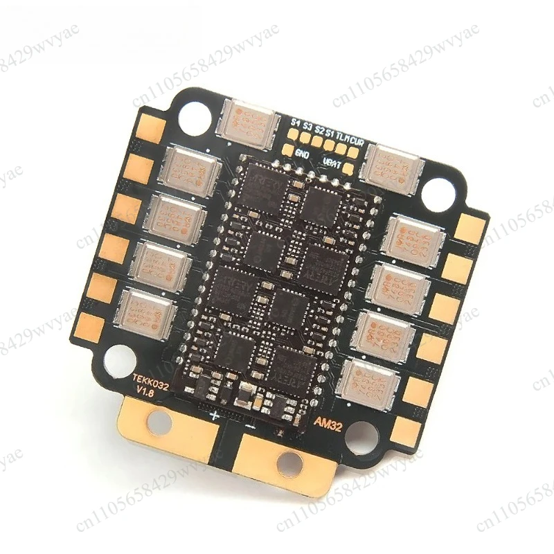 Tekko32 F4 MCU Metal 4‑in‑1 65A ESC AM32, 16k‑96k PWM Output 4‑6S LIPO 30.5×30.5mm For FPV Racing Drone