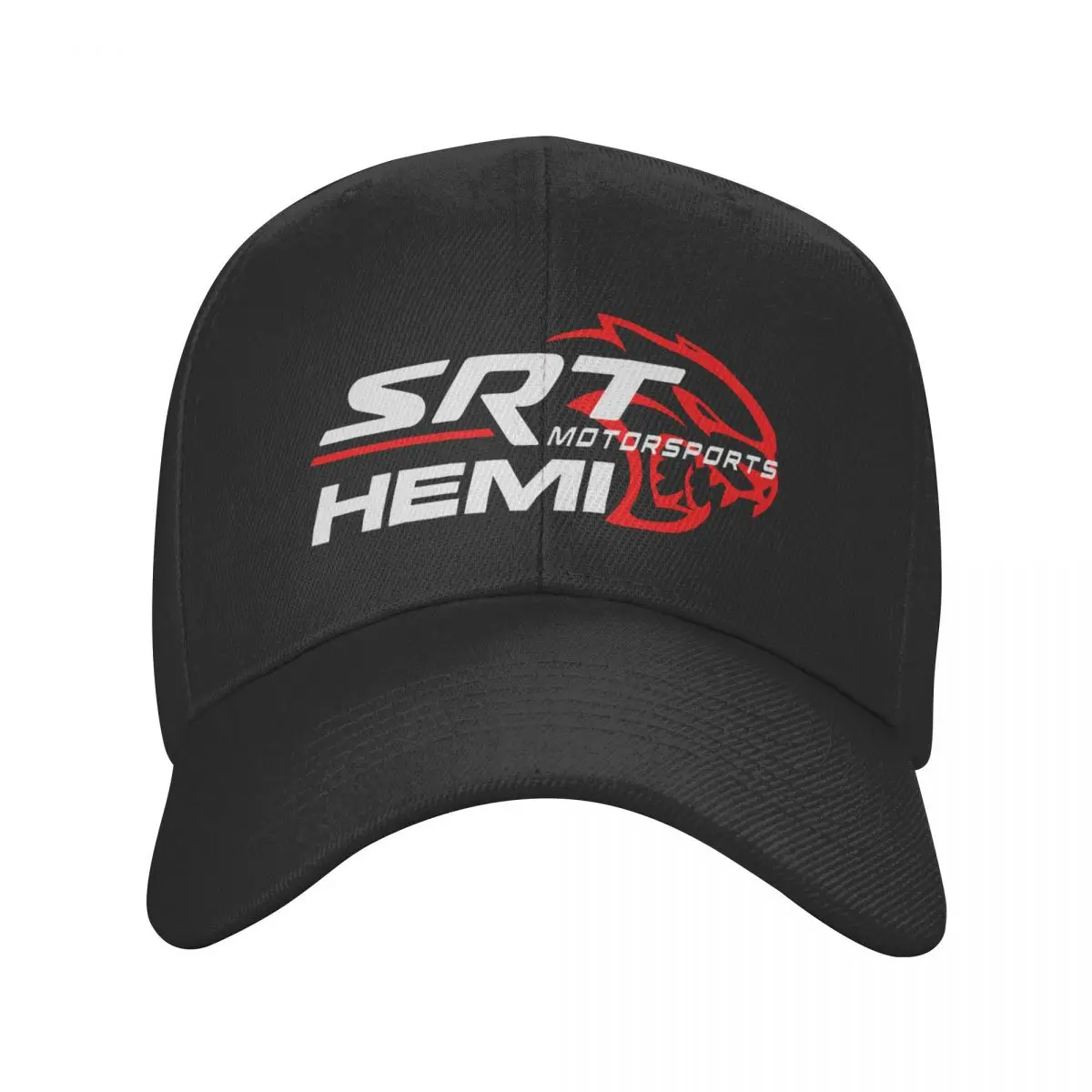 Srt Motorsport Srt Hellcat Hemi Baseball Cap Women\'S Large Head Size Men\'S Baseball Cap Trucker Cap Snap Snap Visor Cap