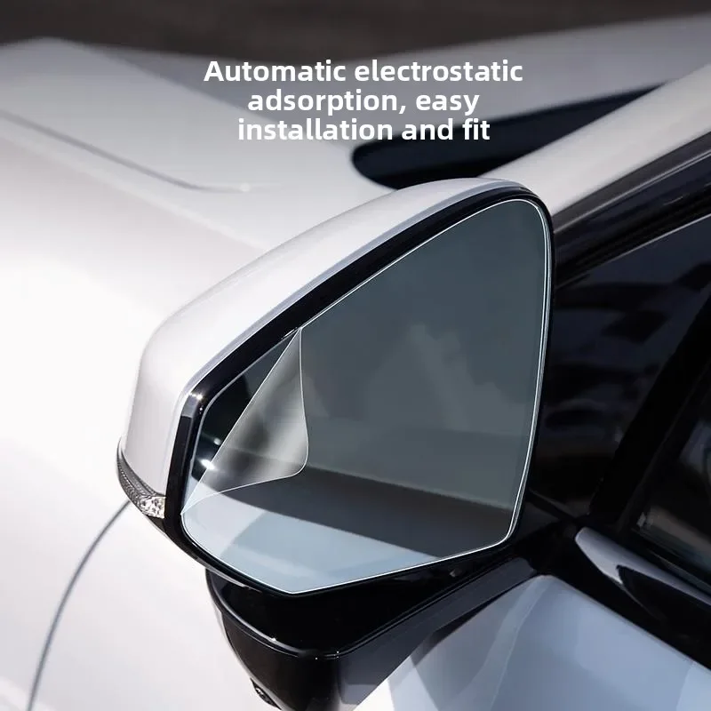 For Polestar 4 HD Mirrors Rain Film Rain and Glare Films and Rearview Mirrors Rain Film Sticker Accessories