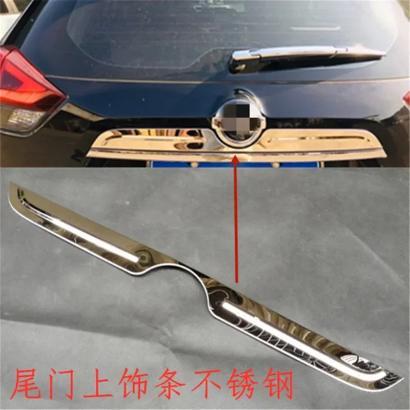 

Car Accessories For Nissan X-trail X Trail 2014-2015 2016 2017 Rear Trunk Door Handle Cover Tail Gate Trim Bezel Molding