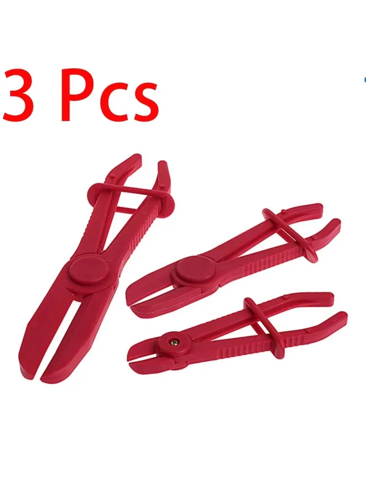 Pince à Tube de tuyau 3 pièces/ensemble, outil de frein, carburant, ligne d'eau, pince pour réparation de voiture, retrait de collier de serrage, outil manuel