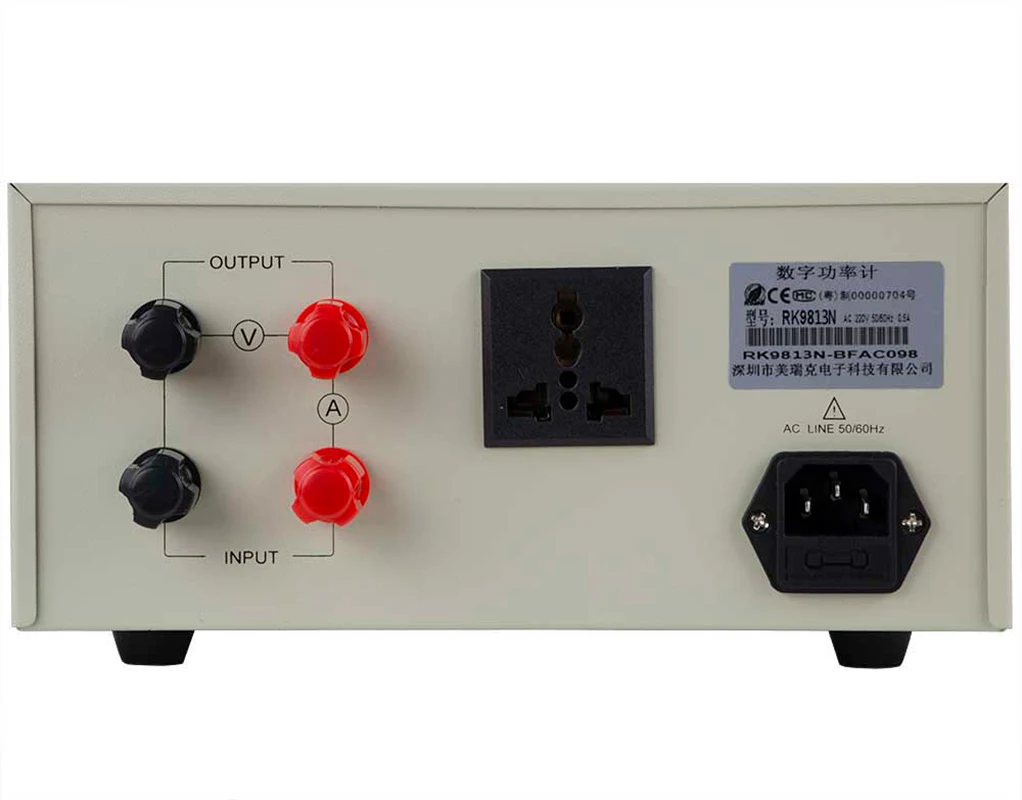 intelligent power tester measures single-phase electrical equipment voltage current power parameter display Digital Power Meter