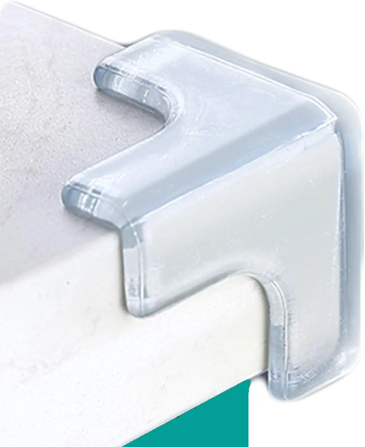 

12Pcs Small Silicone Corner Protectors for Baby Proofing, T-Shaped Table Edge Guards, Strong Adhesive, Clear