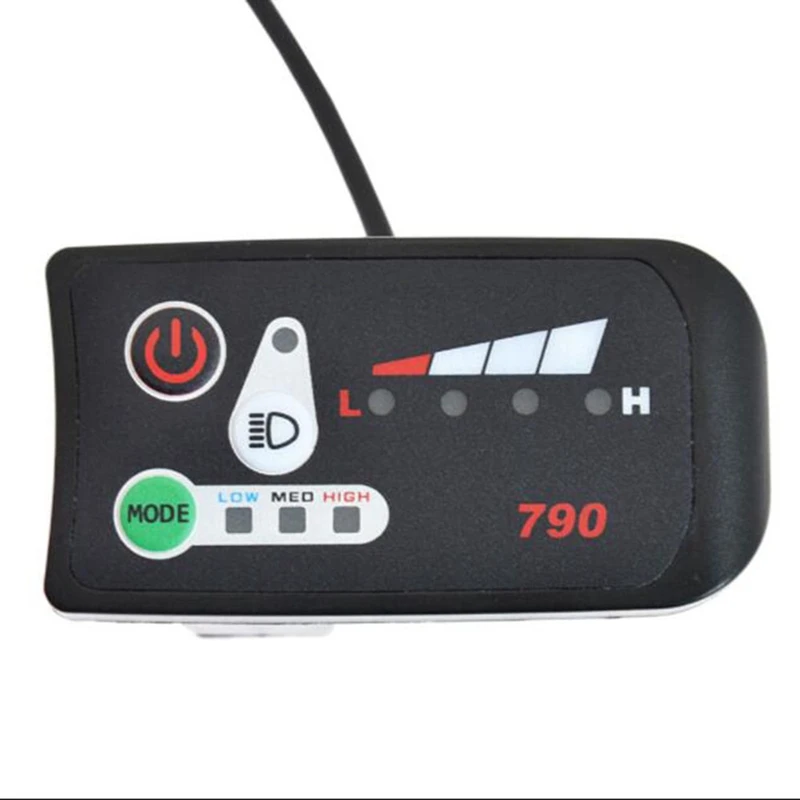 Intelligent LED 790 Display Of Electric Bike Digital Computer Pannel Electric Bicycle Speedometer