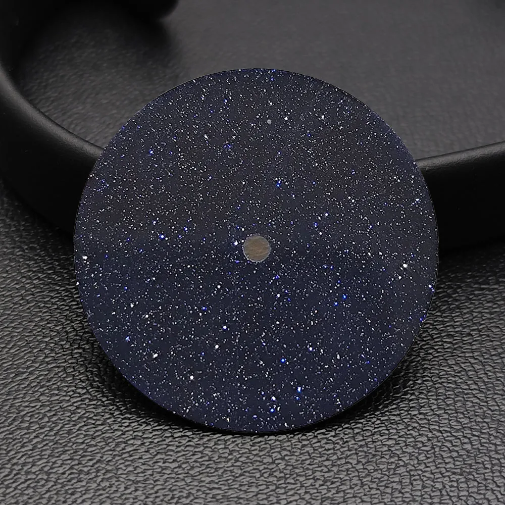 

Fit for NH35 dial 28.5mm Starry Sky Dial made of sparkling starry Blue/Black malachite Fit for replacing watch accessories