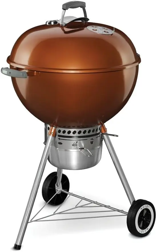 

Weber Original Kettle Premium Charcoal Grill, 22-Inch, Copper