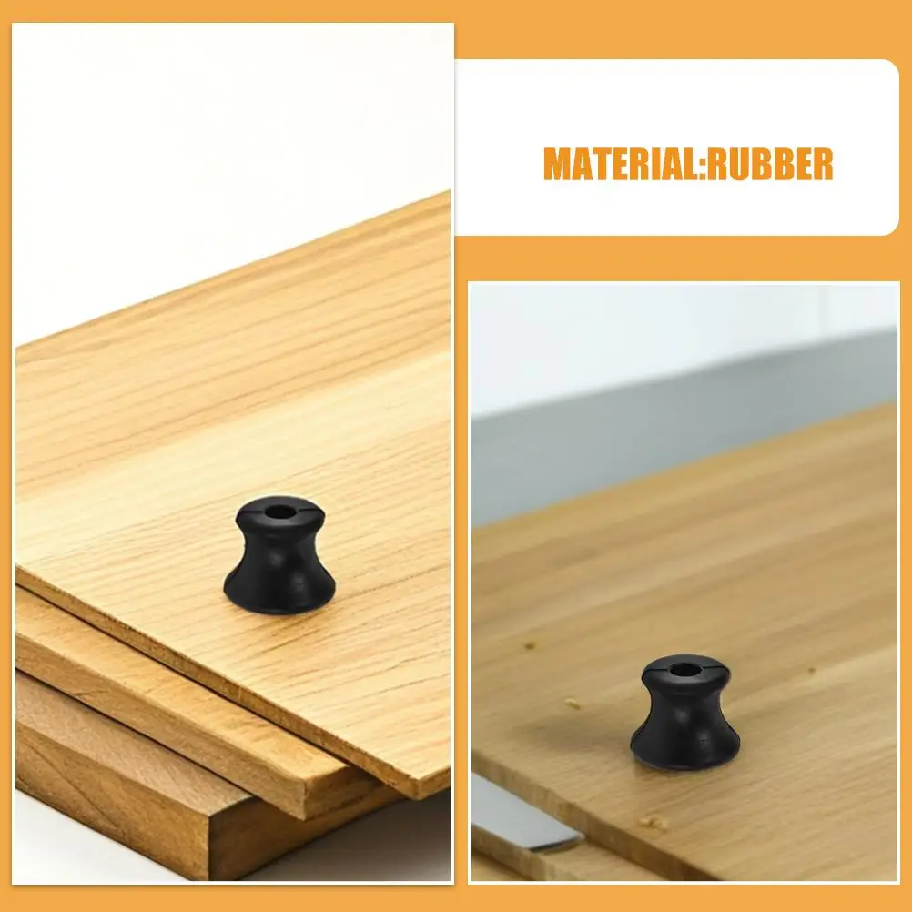 4 Buah Tempat Garpu Tala Karet Aksesori Dasar Universal Terapi Suara Bagian Instrumen Musik Yoga Terapi Getaran Batu