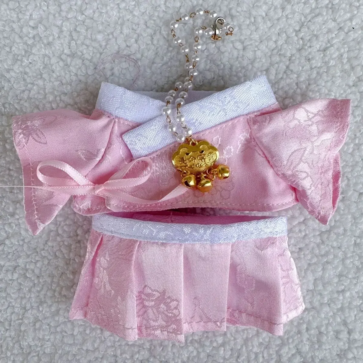 

1 комплект, 17 см, одежда для куклы Labubu, мини-кукла, набор Hanfu, аксессуары для кукол, вечерние, сменное платье, игра, игрушки «сделай сам»