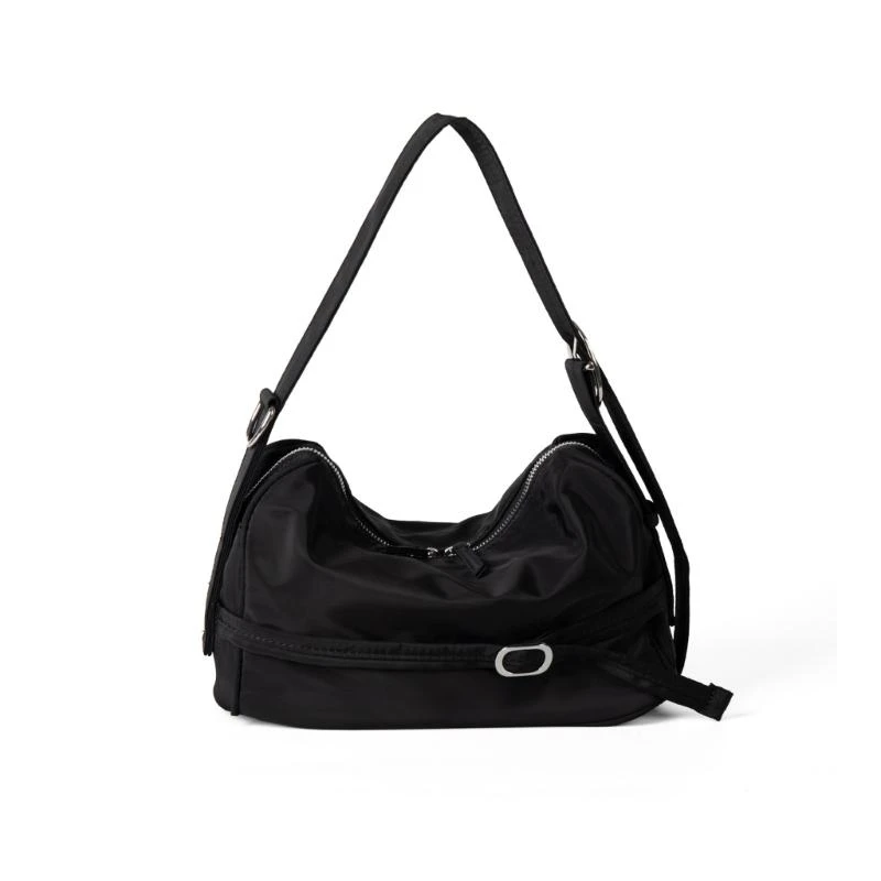 

Contemporary Nylon Shoulder Bag Comfortable Strap Design Roomy Compartment For Professionals And