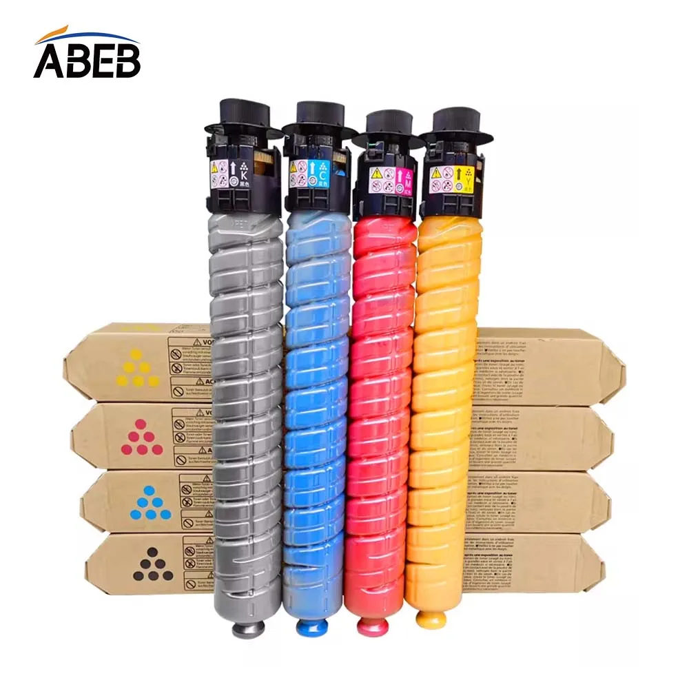 

1 шт. картридж с тонером для Ricoh MPC3003 MPC3004 MPC3503 MPC3504, высокосовместимый, C3003 C3004 C3503 C3504, тонер BK 500г, CMY 400г