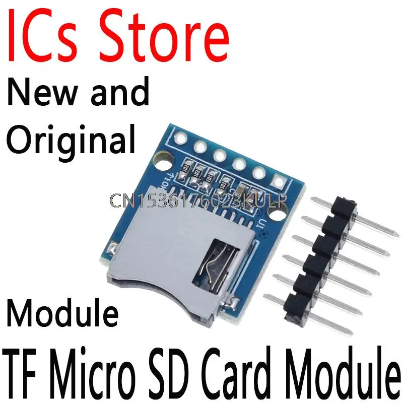 2PCS Mini SD Card Module Memory Module For Arduino ARM AVR TF Micro SD Card Module