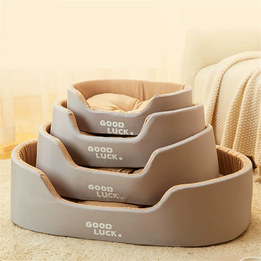 Warm Sleeping Bed for Cats, Puppy Kennel, Comfortable, Lovely Dot, Kitten, Puppy, House for Winter, Top Quality