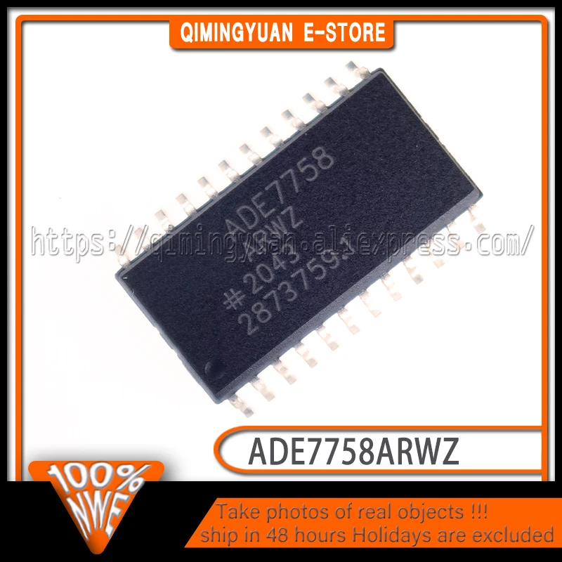 10PCS/LOT ADE7758ARWZ ADE7758 ARWZ SOP24 In Stock