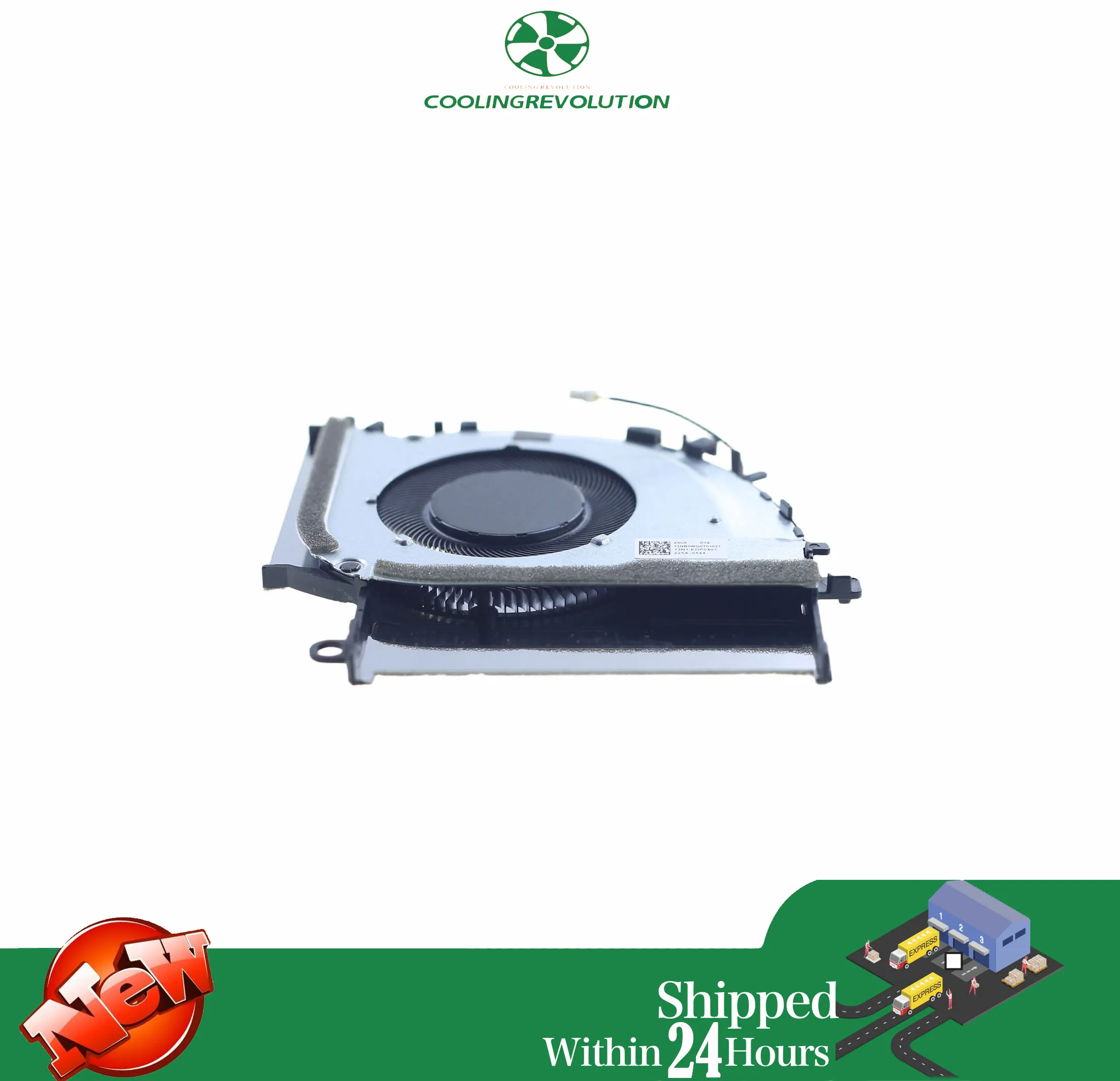 Laptop CPU Cooling Fan for ASUS Vivobook 15X M1502 M1503 M1505 M1603 M1703 13NB0WQ0T02011N 13N1-EDP0501 image 4