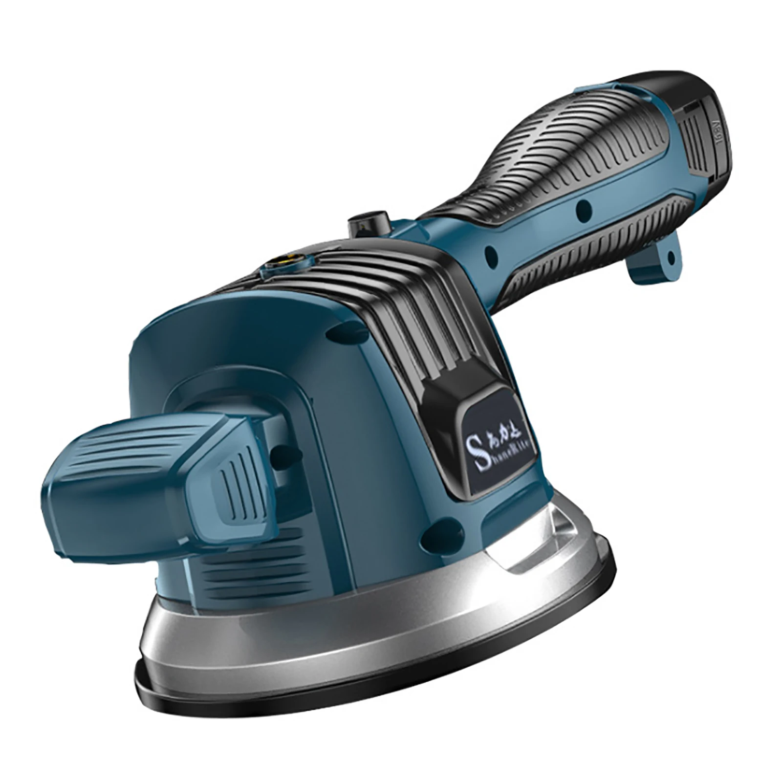 Tragbarer Fliesenrüttler, Fliesenmaschine, Fliesenhammer, 100 kg, Handfliesenrüttler mit 2 Akkus und Ladegeräten, 12000 U/min, 110 V–240 V