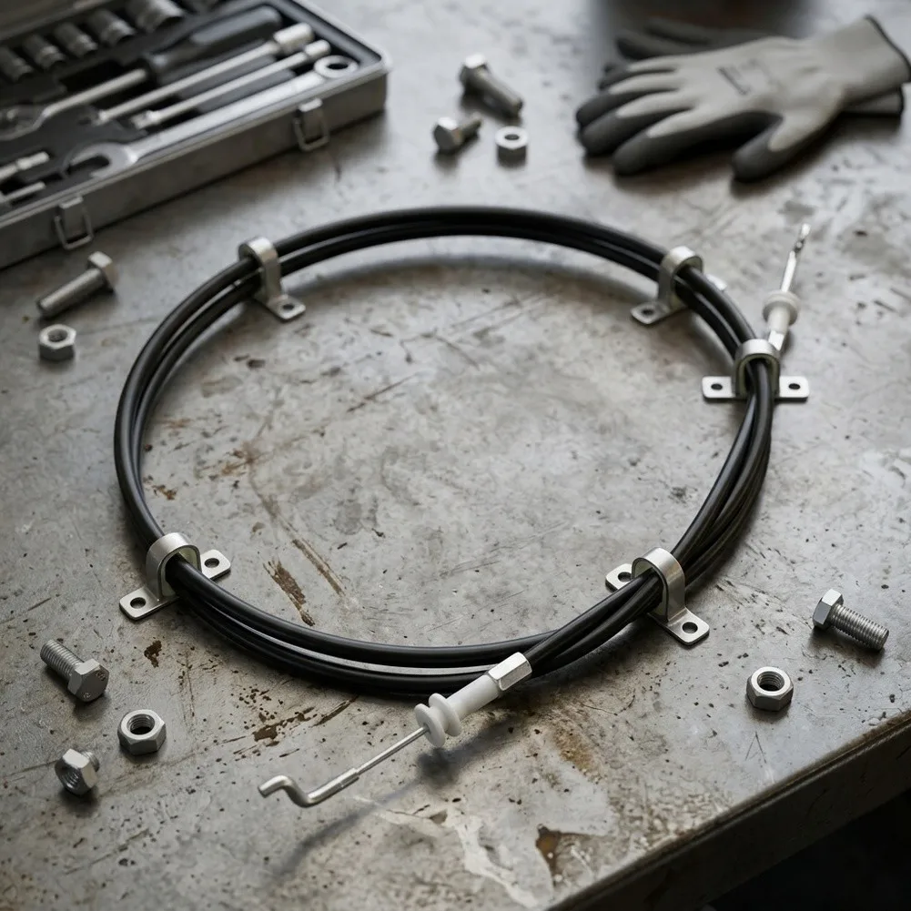 Front Door Cable Release Cable Easy Installation Direct Replacement Smooth Operation For Restoring Lock Function