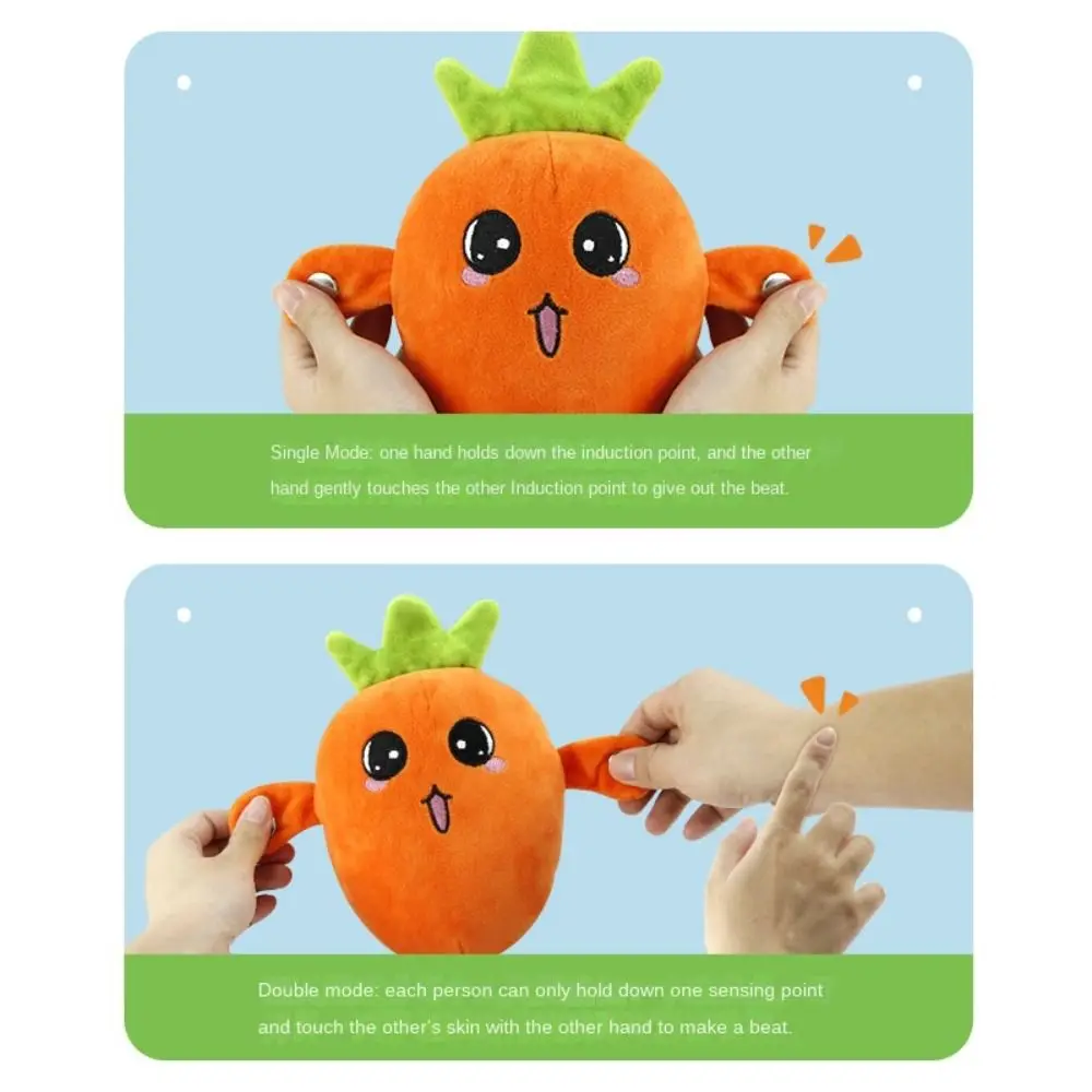 New Interactive Musical Sensing Beat Fruit Musical Dooll Fruit Sensing Beat Piano Orange Pear Electric