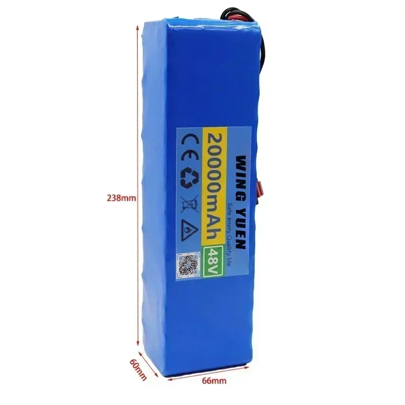 

48v Lithium ion Battery 48V 20Ah 1000W 13S3P Lithium Battery Pack For 54.6v With BMS+Charger