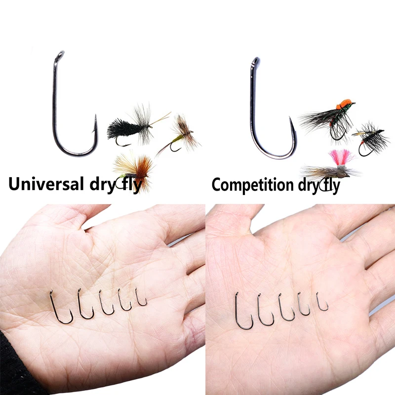 KONA 30pcs/pack super fine trout fly fishing hooks dry fly hooks caddis&stonefly nymph hooks&standard streamer fly tying hooks