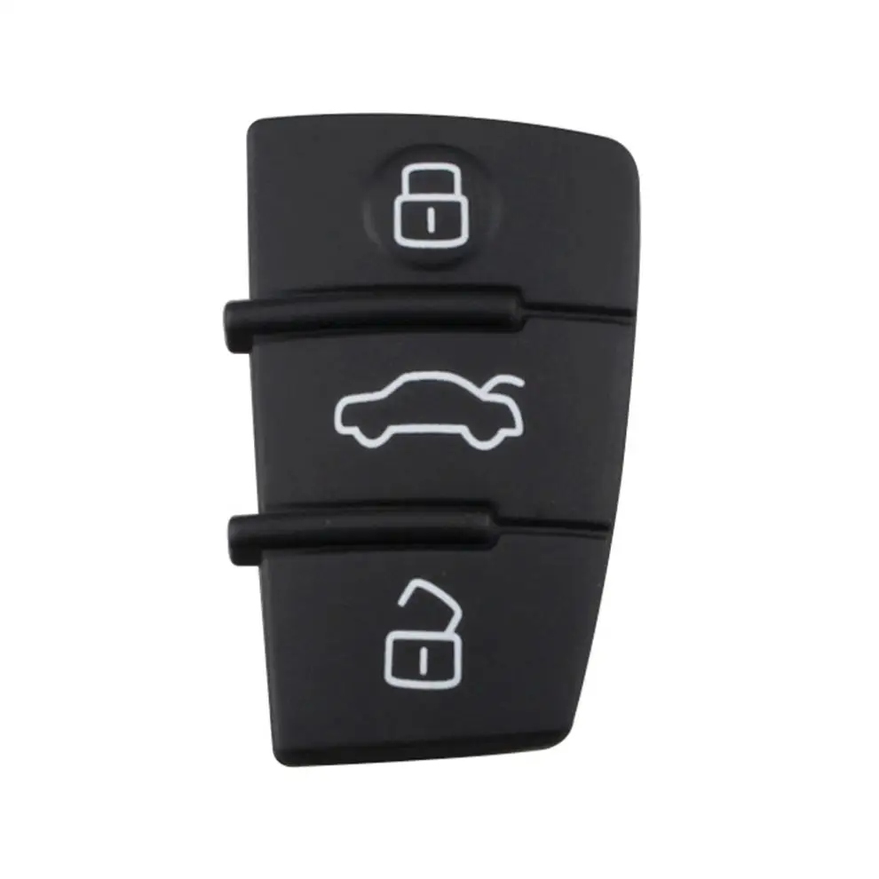 Чехол для автомобильного ключа, сменный 3-кнопочный складной пульт дистанционного управления, чехол для автомобильного ключа, подходит для Audi A2 A3 A4 A6 A6L A8 S5 Q7 TT