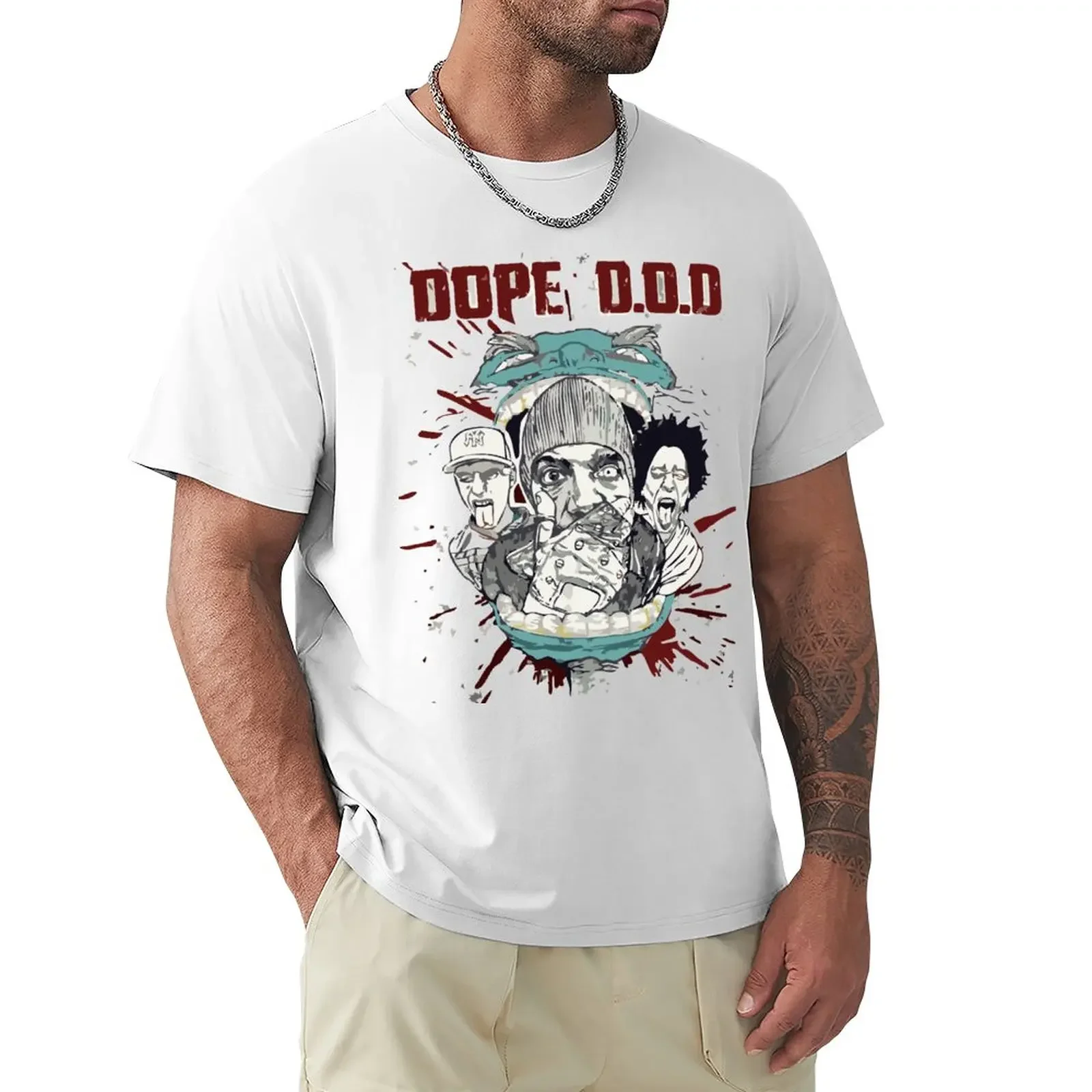 

Doppee D.O.D New 2016 Edition T-Shirt man clothes heavyweight t shirts mens cotton t shirts