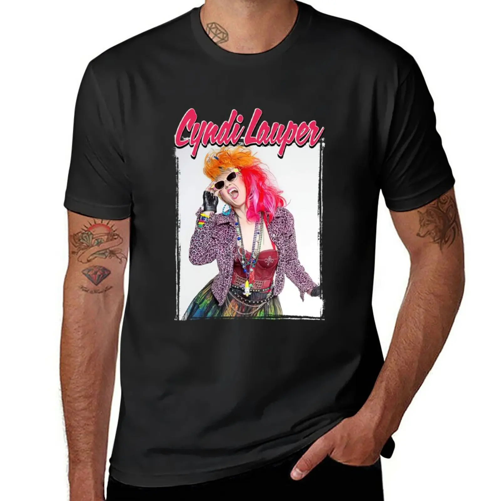 

New Copy of Cindy Lauper T-Shirt cute tops tops t shirts for men pack