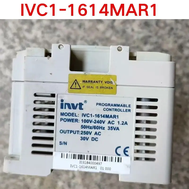 

Second-hand test OK PLC controller IVC1-1614MAR1