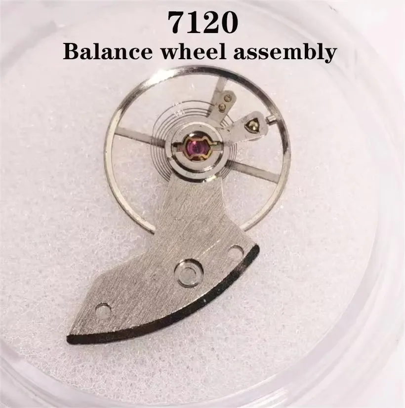 Suitable For Old Shanghai 7120 Unified Movement Balance Wheel Assembly Full Pendulum Unified Machine SZ1 SS7 Watch Accessories