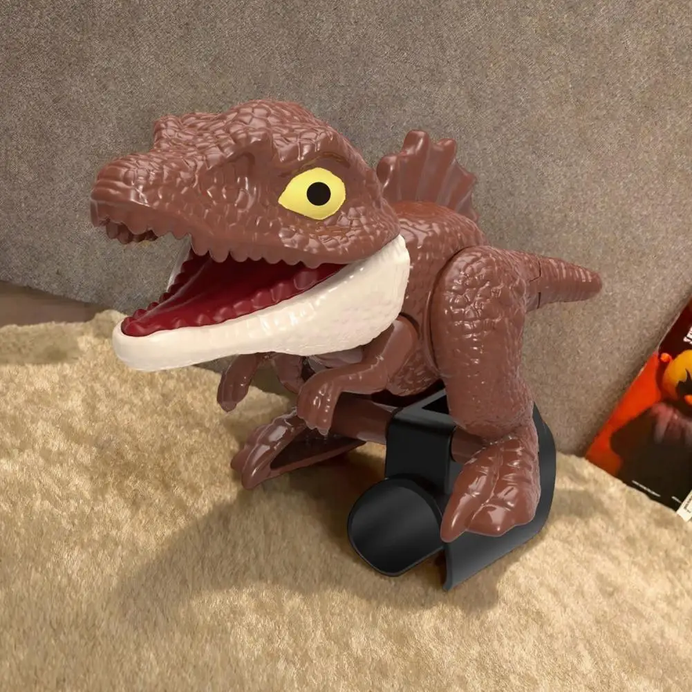 ألعاب الديناصور للأطفال ديناصور إصبع اليد لدغة مجموعات الالعاب مع شخصيات تيرانوصور ريكس الزاحف المجنح الكرتونية الصغيرة للأطفال