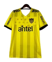 Soccer Jersey for Men Women Kids Atlético Peñarol Soccer Jersey Casual Round Neck Short Sleeve Shirts Breathable Quick Drying