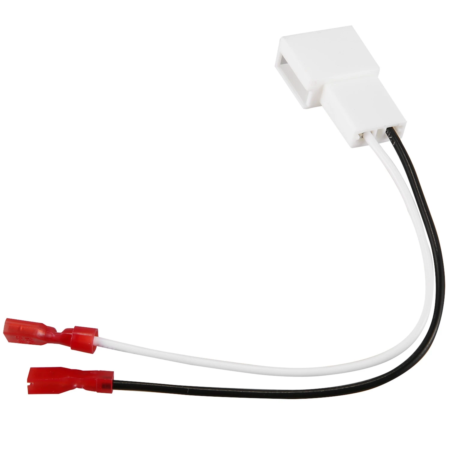 

#860E 72-8104 Car Speaker Connector Harness Adapter for TOYOTA Camry 4 Runner Tacoma-Tundra SCION and More (black & white)