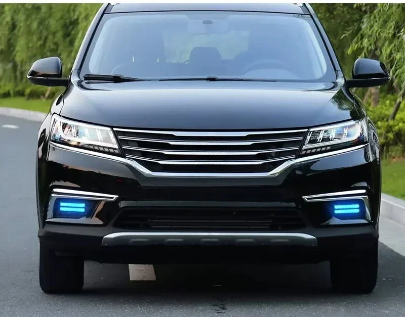 For MG RX5 / Roewe RX5 2016 2017 2018 Car Led Daytime Running Light Modified DRL Flowing Turn Signal 12V Daylights Accessories detail image 16