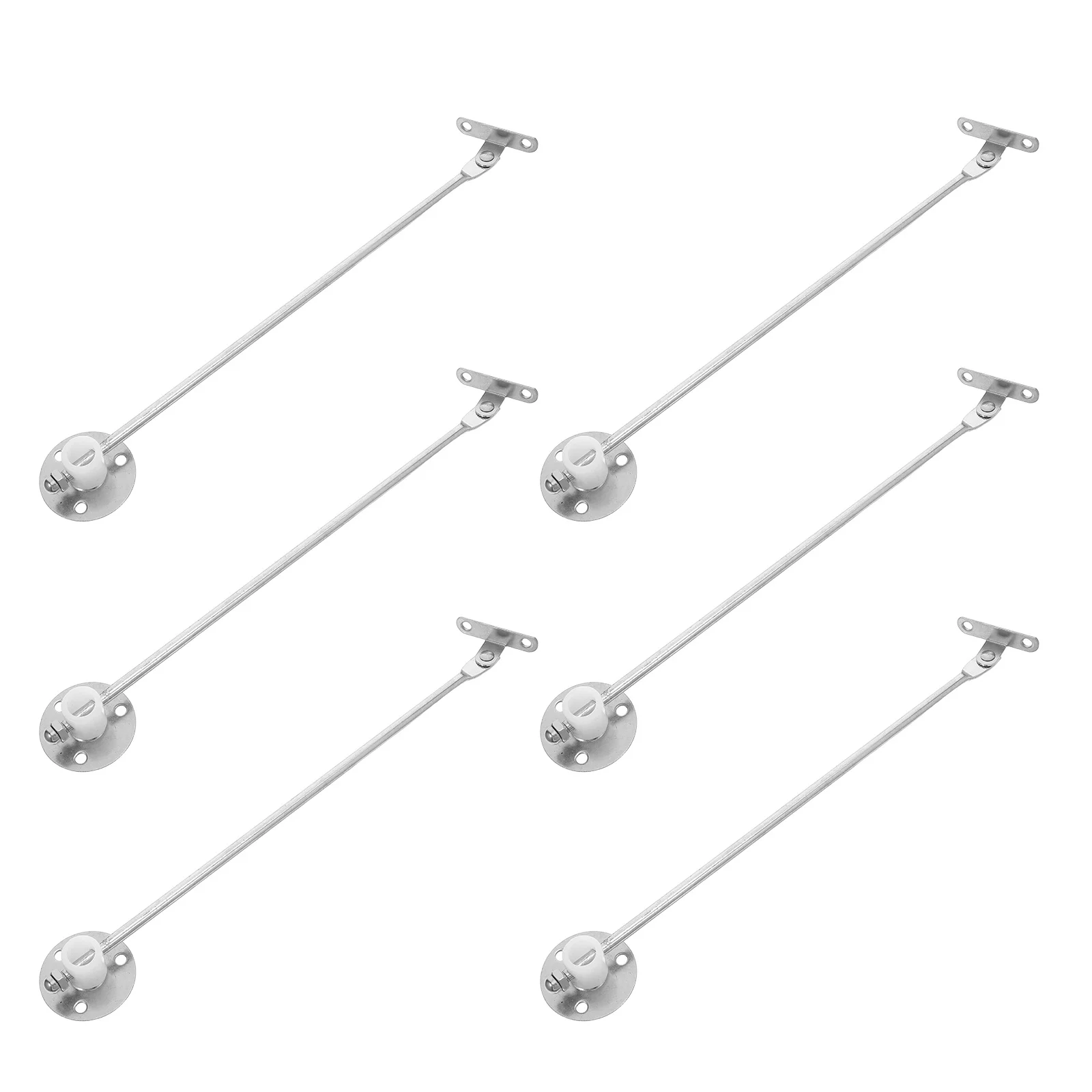 

6pcs Cabinet Door Support Rod Heavy Duty Drop Down Hinge For Kitchen Cupboards Soft Close Lid Support Durable Metal Hinges