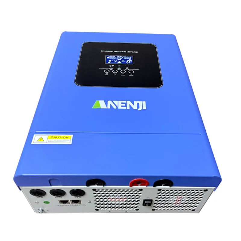 6.2KW Parallel Hybrid Solar Inverter 230VAC 48V MPPT Solar Inverter Pure Sine Wave Off Grid Tie 120A Solar Charger PV 500VDC