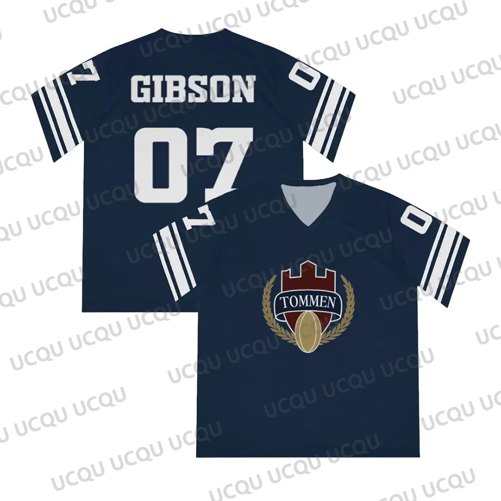 Camiseta gráfica de verano 2026 para niños de Tommen Taming 7 Rugby Jersey Tee Biggs Kavanagh Gibson Feely, camiseta para adultos/niños