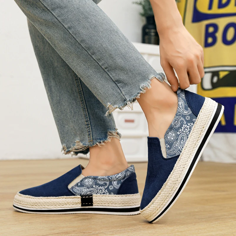 Trendy Street Skate Shoes Men Shock Absorbing Insole Non Slip Bottom All Match Daily Casual Walking Flat Sneakers - view 5
