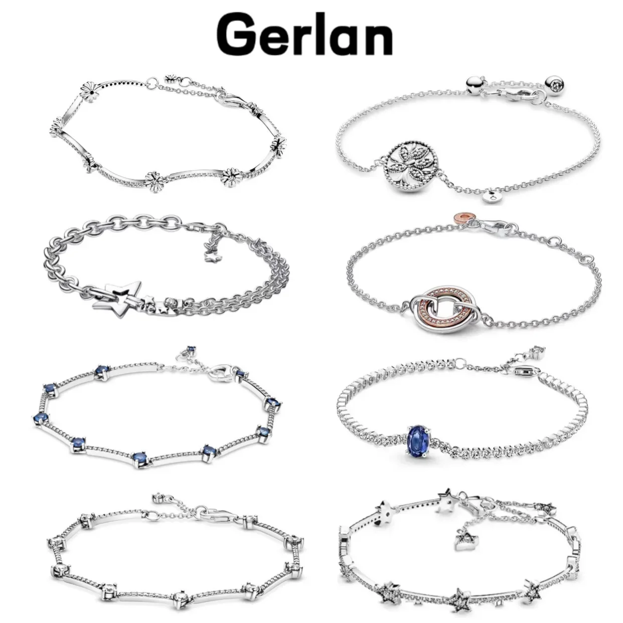 

Exquisite 100%925 Sterling Silver Shiny Heart-shaped Stars All Zircon Tennis Bracelet Luxurious Charm Bracelet Gifts For Women