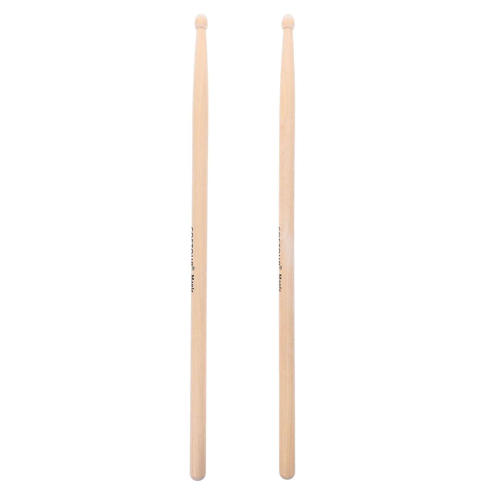 

2 Pcs Bamboo Drum Set Useful 7A Sticks Music Drumsticks Simple Musical Instrument Chicken