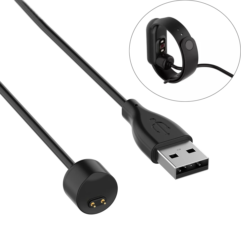 

50cm Adapter Power Cord Smart Bracelet Accessories Charger Charging Line Date Cable For xiaomi mi band 5