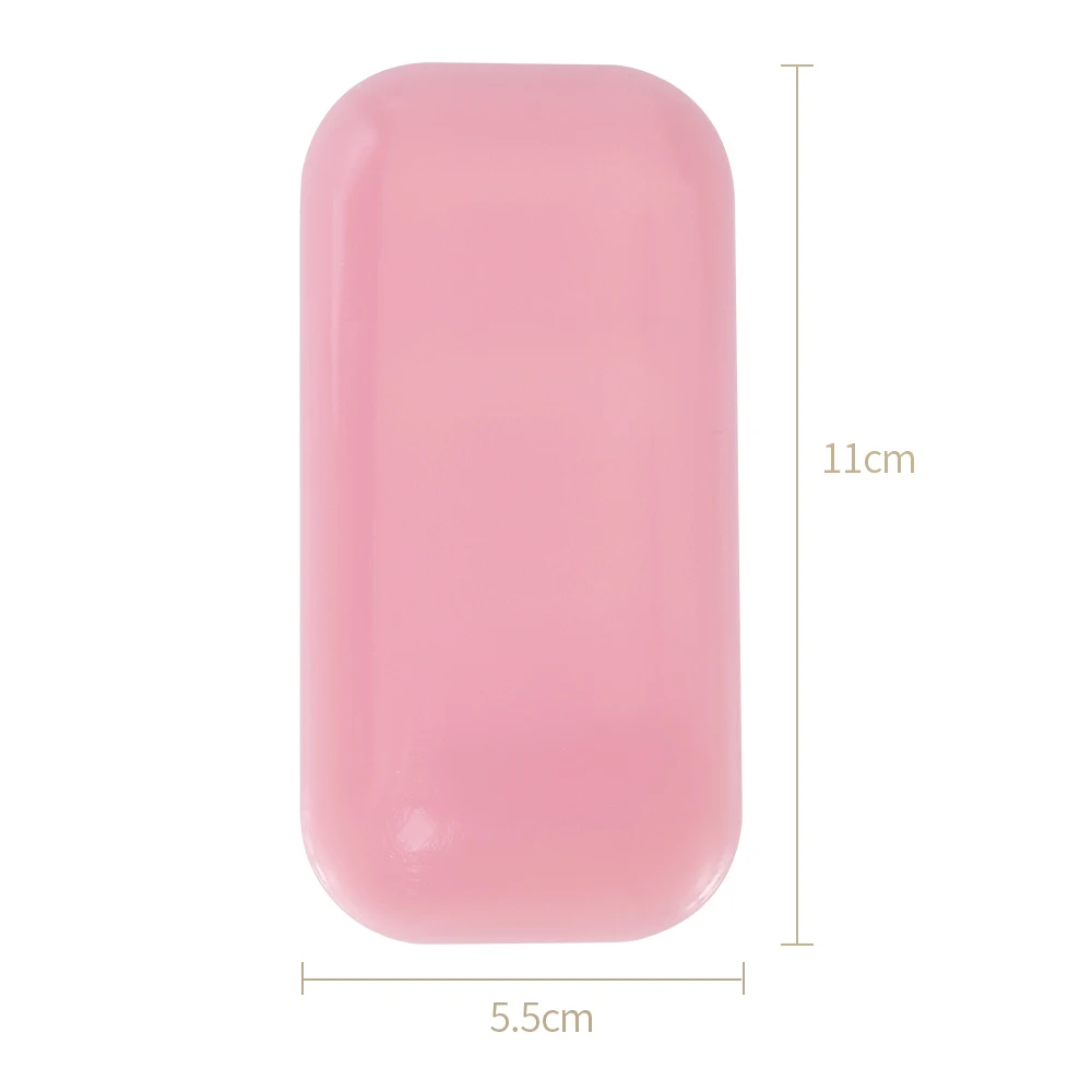 Eyelash Extension Forehead Sticker Pad Silicone Pink Transparent Planting Graft Lashes Tray Stand Pallet Pad Holder Makeup Tools