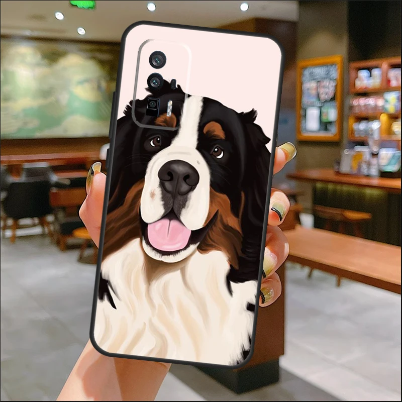 Bernese Mountain Dog Case For Xiaomi 13 Ultra 12 Lite 11T 12T Pro 12X POCO X3 X5 F5 Pro F3 F4 X4 GT M5s Coque