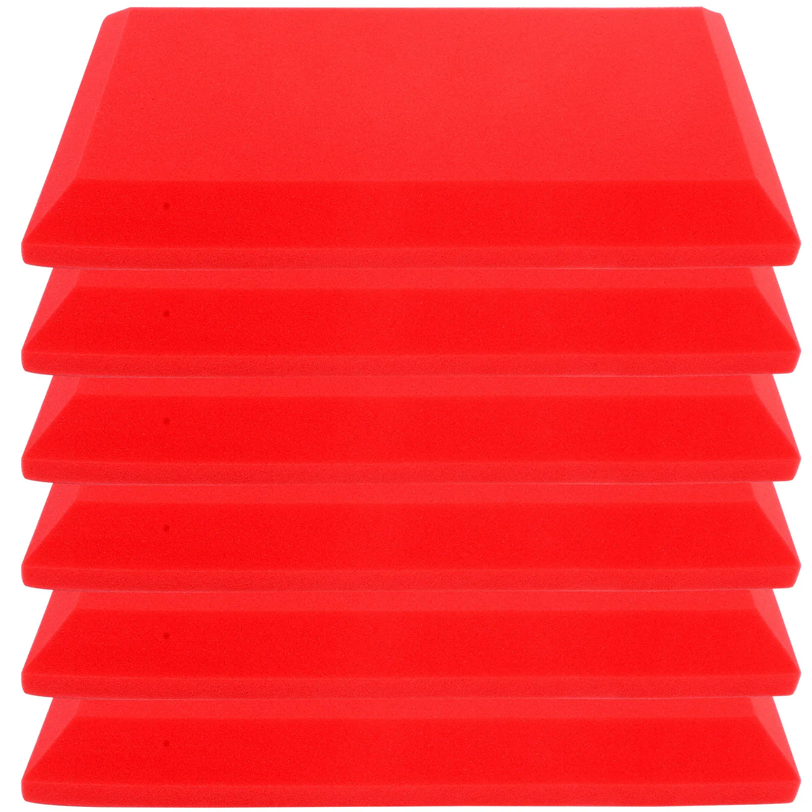 

6pcs Soundproofing Panels Acoustic Absorbing Board Lightweight Durable Wall Mounting For Home Studio Theater Sound Deadening