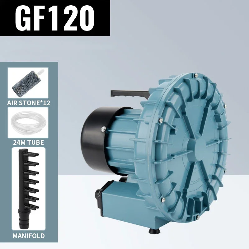 High-Pressure Vortex Blower, Aeration Unit, High-Power Air Pump, Aeration Machine for Seafood and Fish Ponds