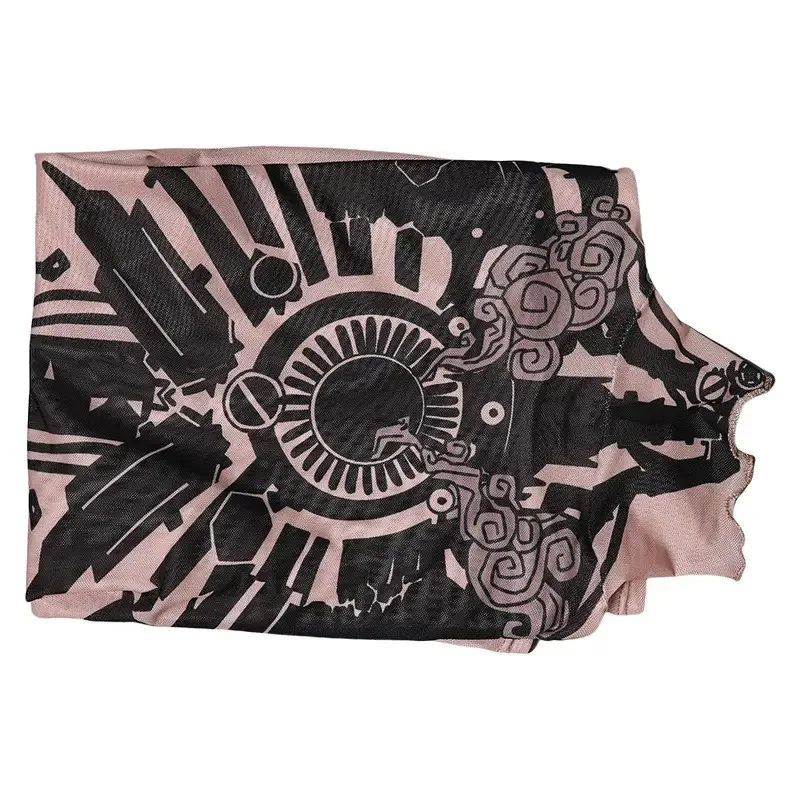 لعبة LoL Arcane 2 Vi أزياء تنكرية للوشم مطبوعة قطع علوية Arcane VI Jinx البلوز سترة ملابس الهالوين بدلة حفلات نسائية