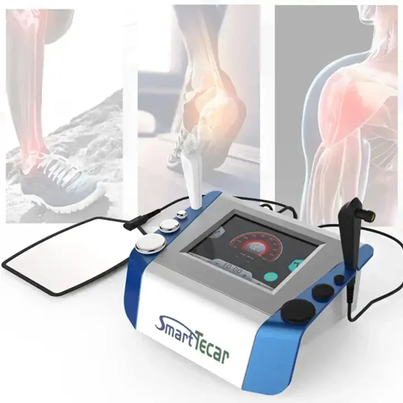 Well-known brand intelligent Tecar physiotherapy diathermy tecar 448khz facial anti-aging slimming fat-reducing pain-relieving m